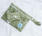 Preview: Blümchen pantyliner nursing pad wetbag PUL XS FLORAL green